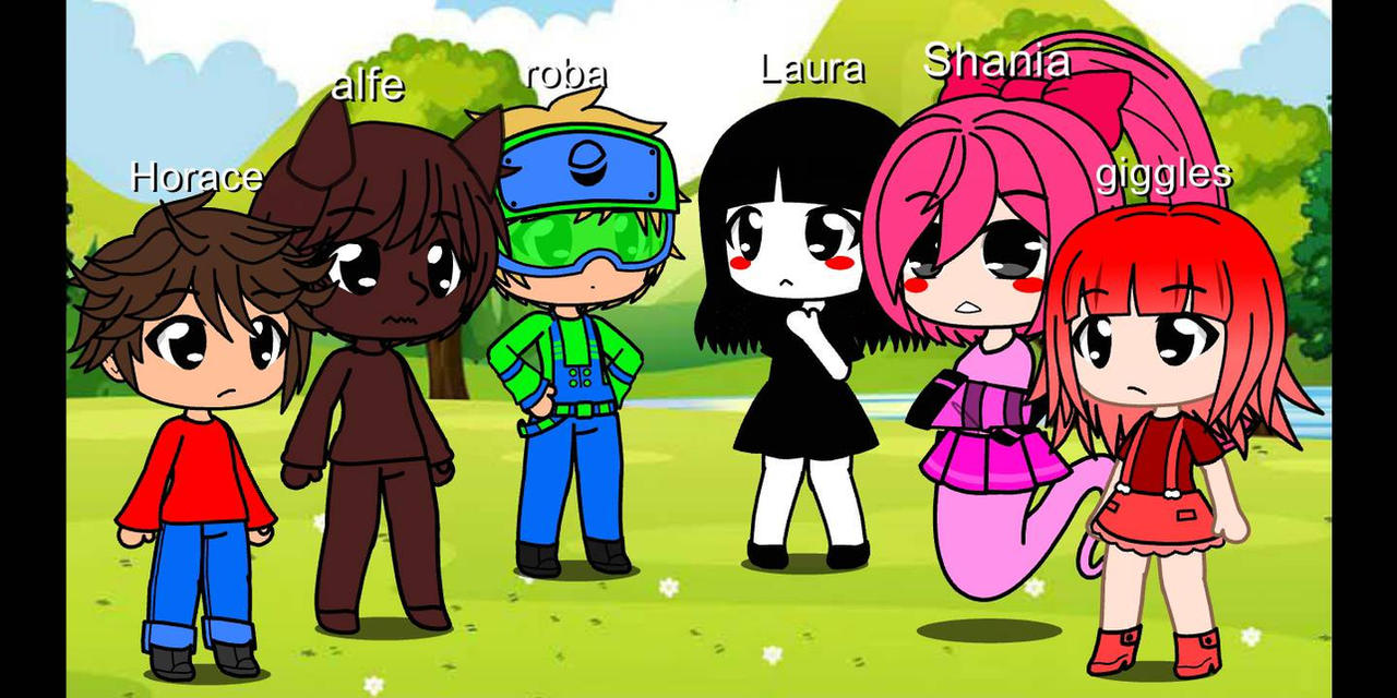 Shania giggles and Laura meet the problem solverz by Wendygoofytoons on ...