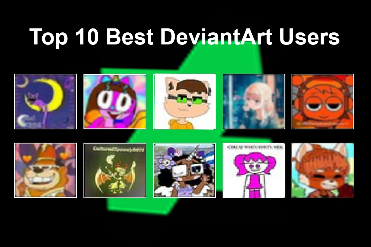 The top 10 best deviantart users by Wendygoofytoons on DeviantArt