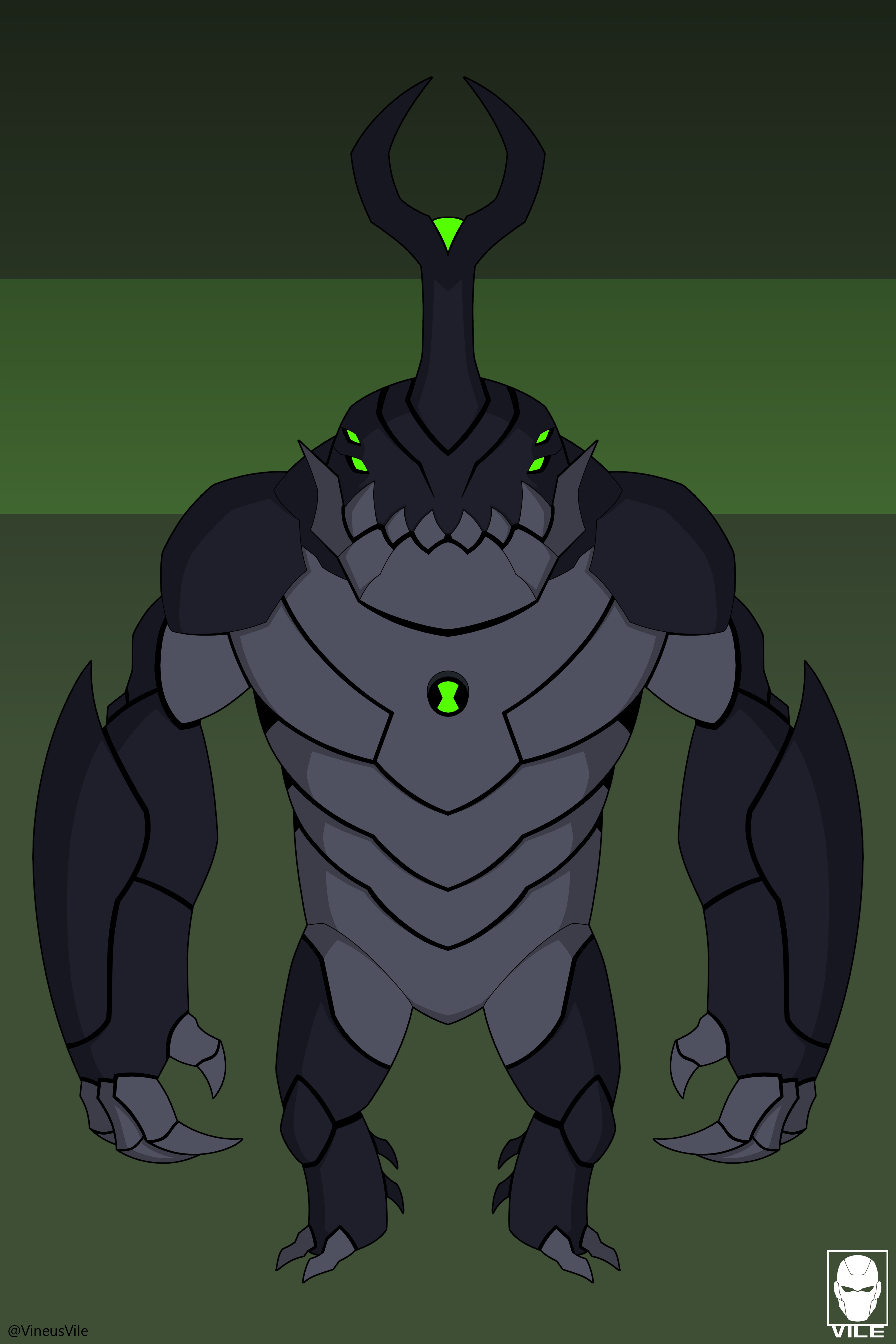 Ben 10 Redesign: Eatle by Vineus-Vile on DeviantArt