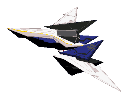 StarFox Ship sprite by RamzaNeko