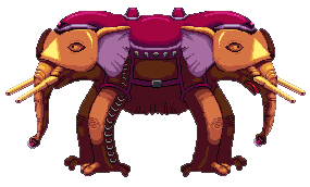 Ancient Psychic Tandem War Elephant Sprite