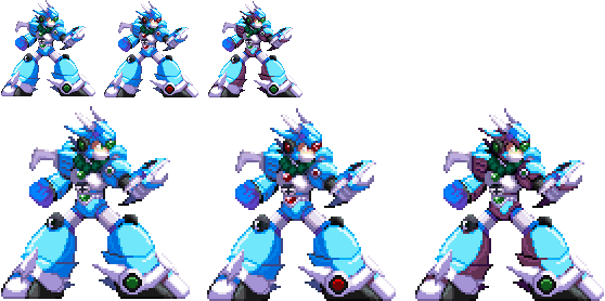 Megaman X Dragoon Armor Ice