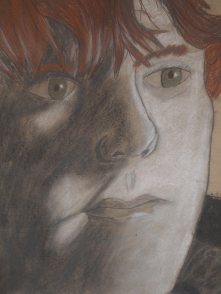 Self Portrait in Pastel