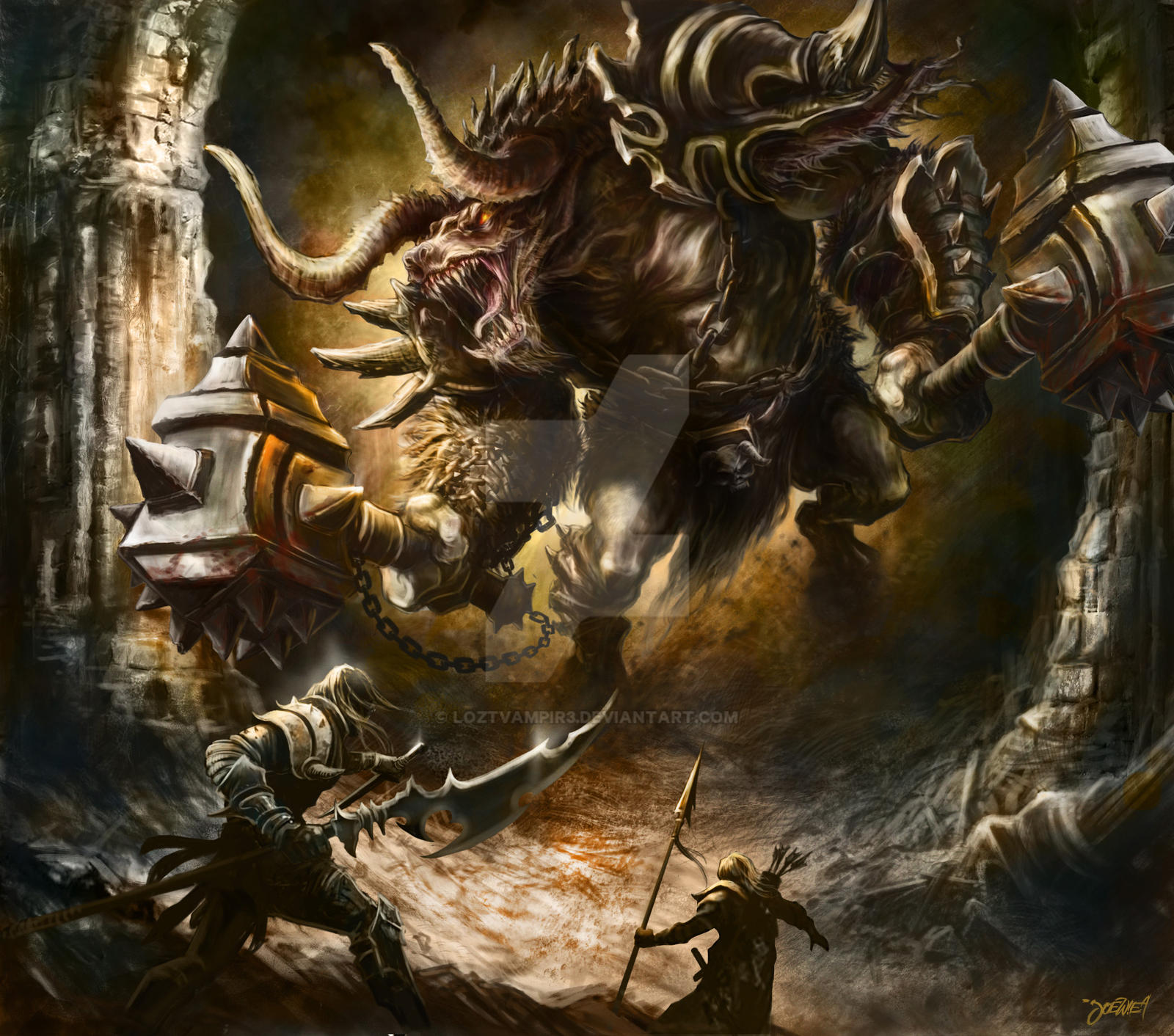 minotaur encounter