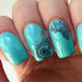 Born pretty store lace water decals