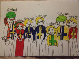 SaTW OCs: Sweden's family