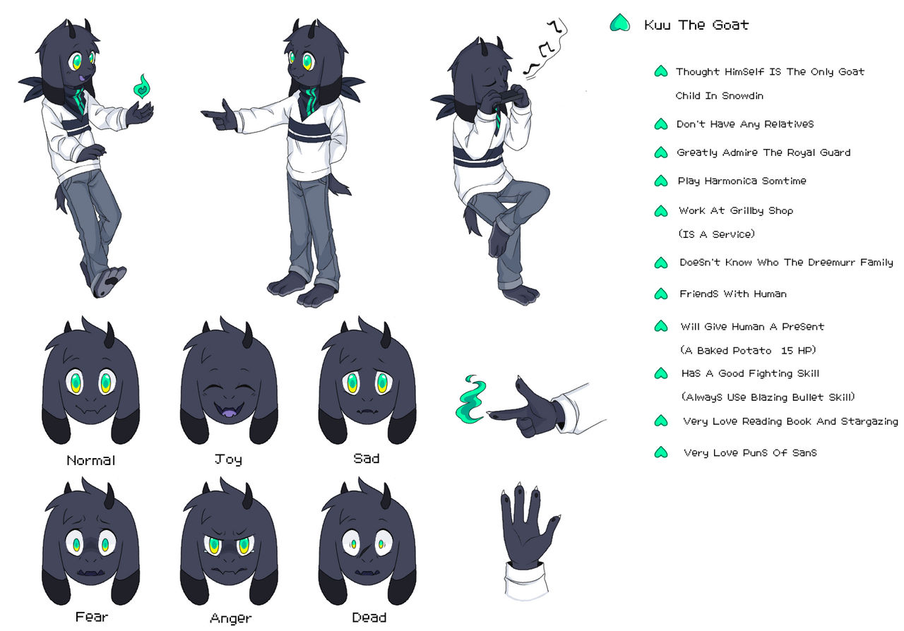 Kuu The Goat (Undertale Oc) by AzrielWillier on DeviantArt