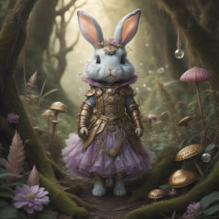 Fantastical Bunny #3 by deezaster on DeviantArt