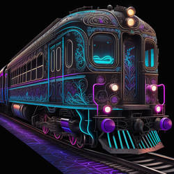 Fantastical Transport - Neon Train