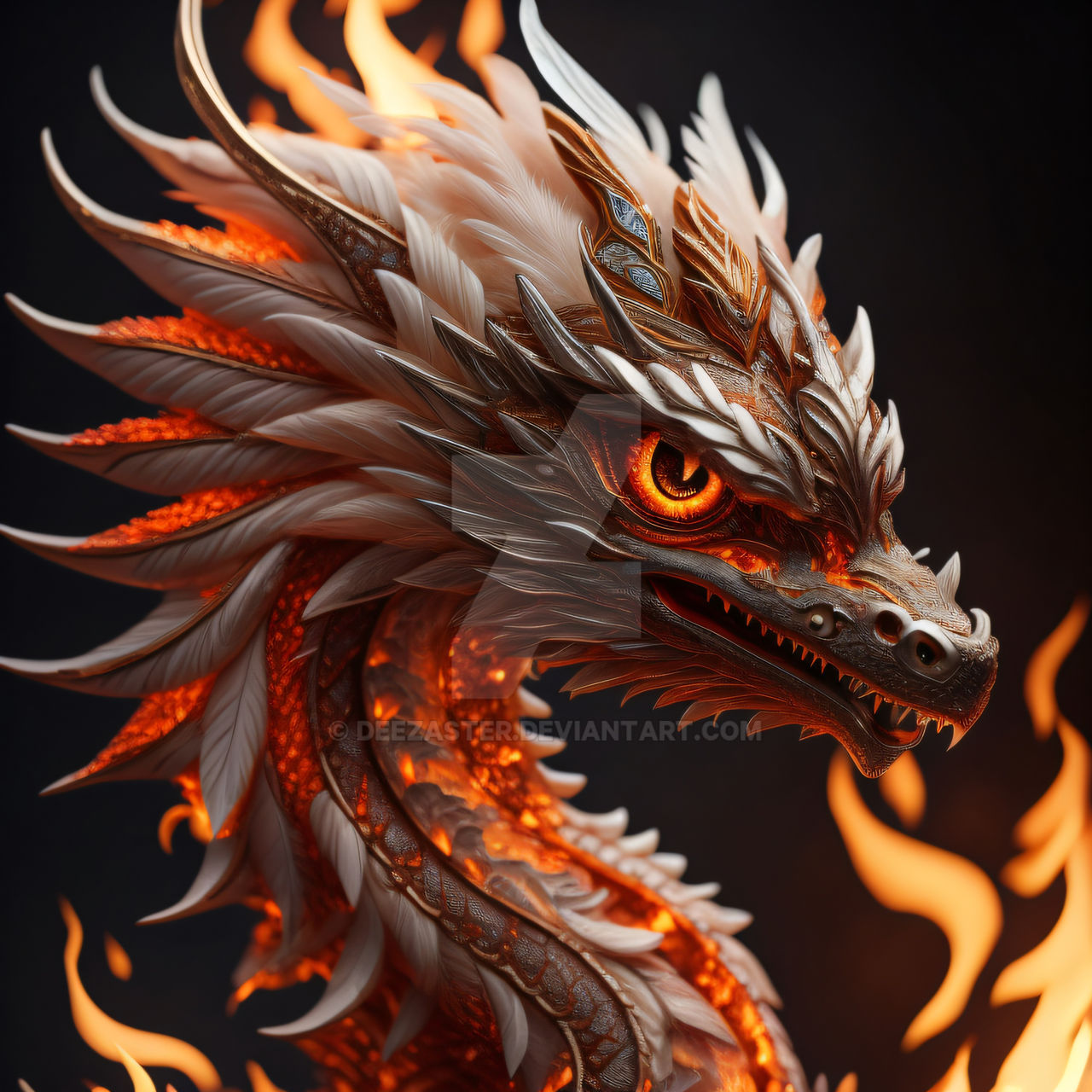 Fire Dragon - 3 by deezaster on DeviantArt