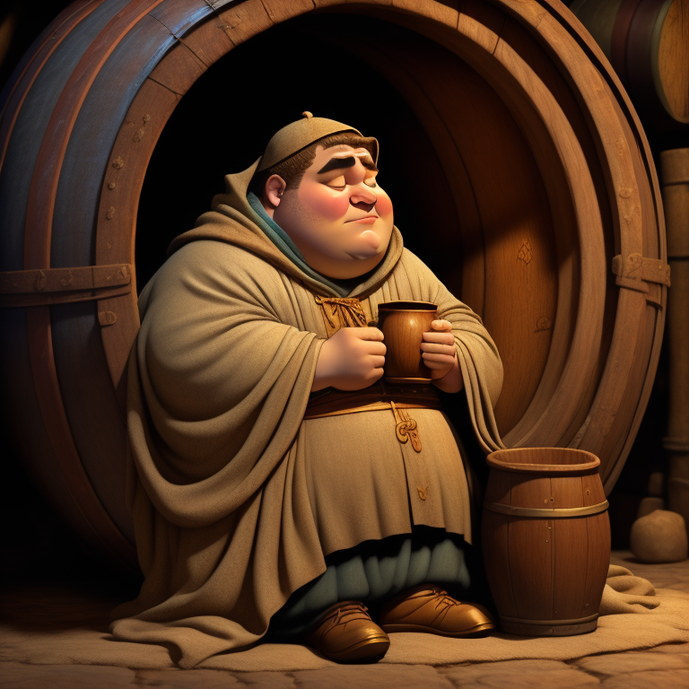 Grumpy Friar Drunk Friar by deezaster on DeviantArt