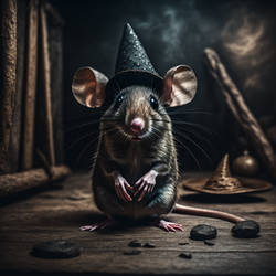 Witches Assistant - Field Mouse