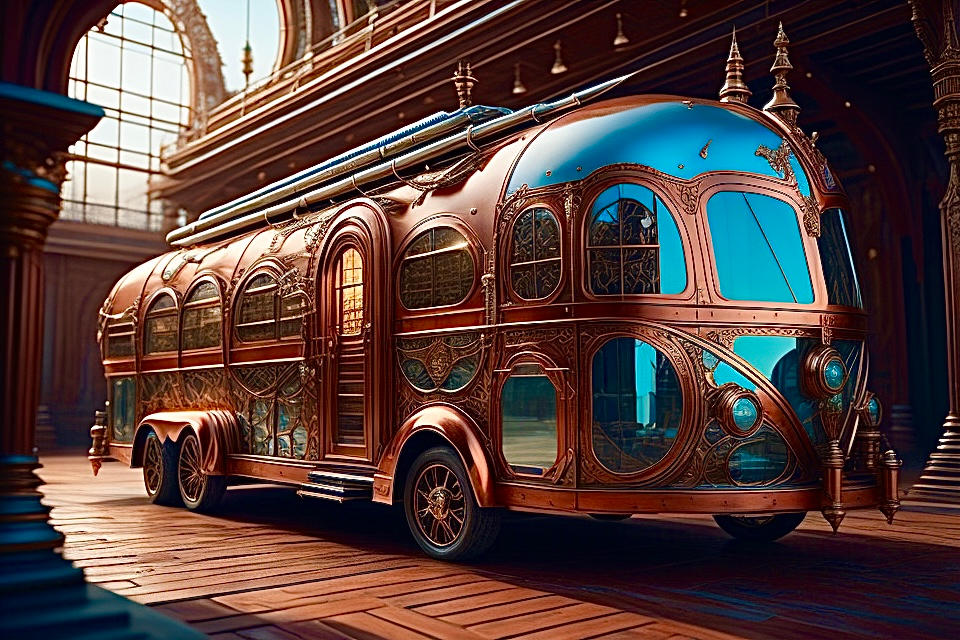 Steampunk RV Arv-J2 by deezaster on DeviantArt