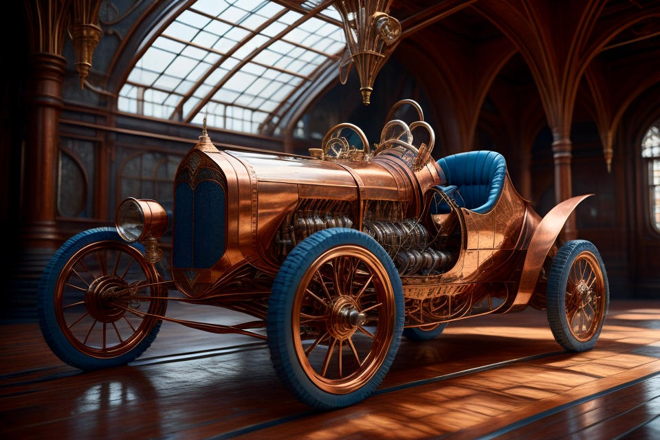 Steampunk Races Steampunk Race Car V23-qq by deezaster on DeviantArt