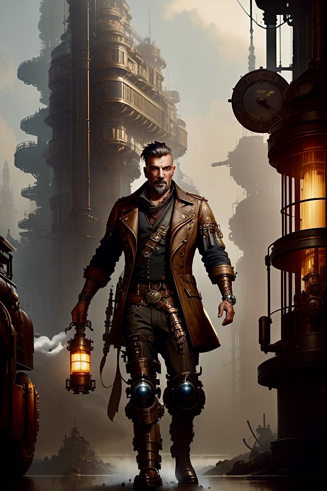 Steampunk Commando Steampunk Soldier Patrol V3.1 by deezaster on DeviantArt