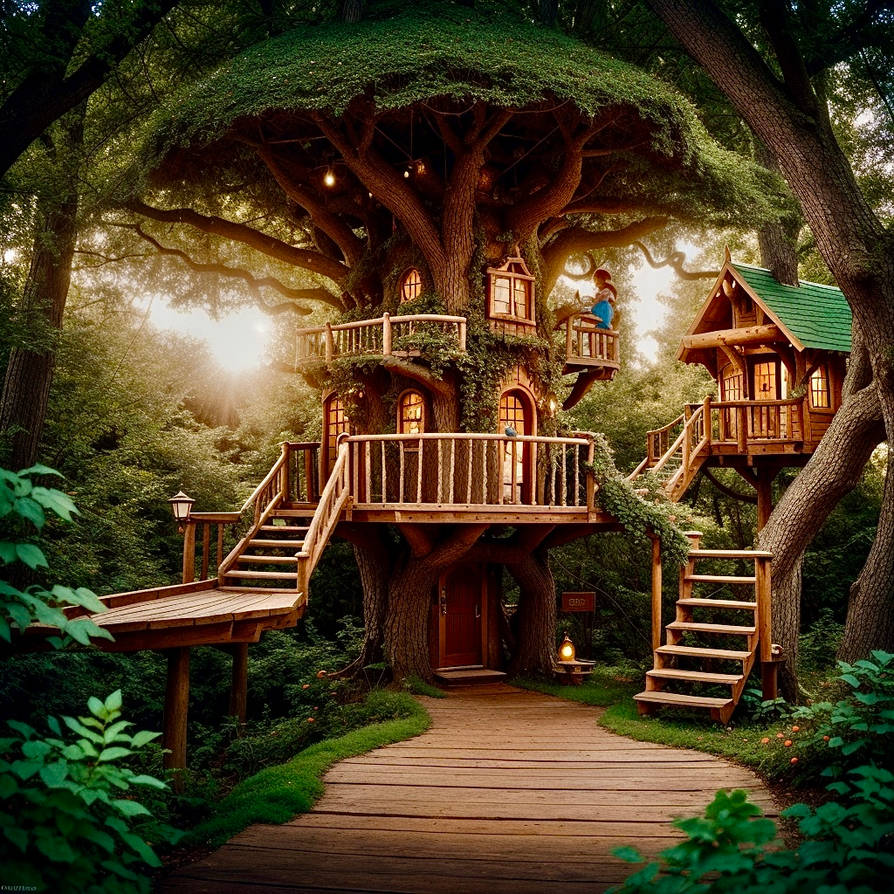 Disjecta Tree House TH - Treehouse 3 by deezaster on DeviantArt
