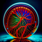 Macro Germ Petri Dish