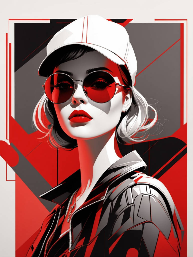 Pop Art - Red Black White - 3 by deezaster on DeviantArt