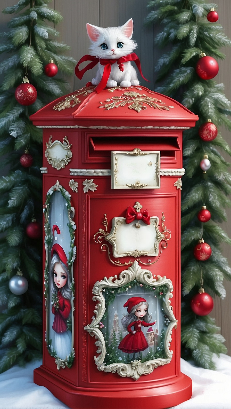 Christmas Mail Box - 2 by deezaster on DeviantArt