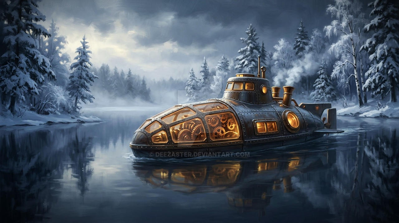 Majestic Mechanical Submarine