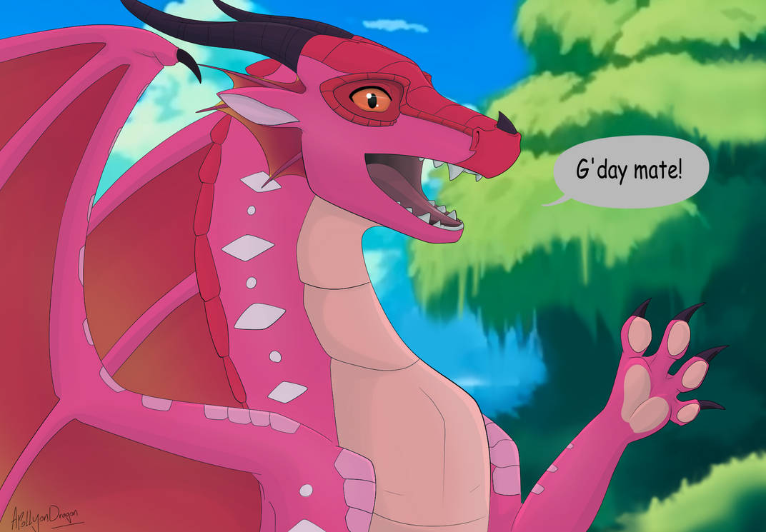 G'day by ApollyonDragon on DeviantArt