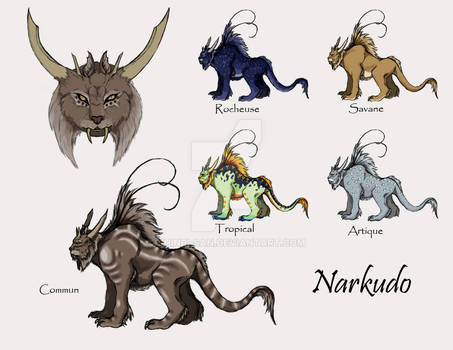 Narkudo - ModelSheet