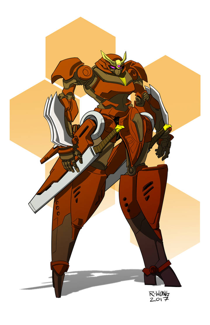 Red mech by RenWong on DeviantArt