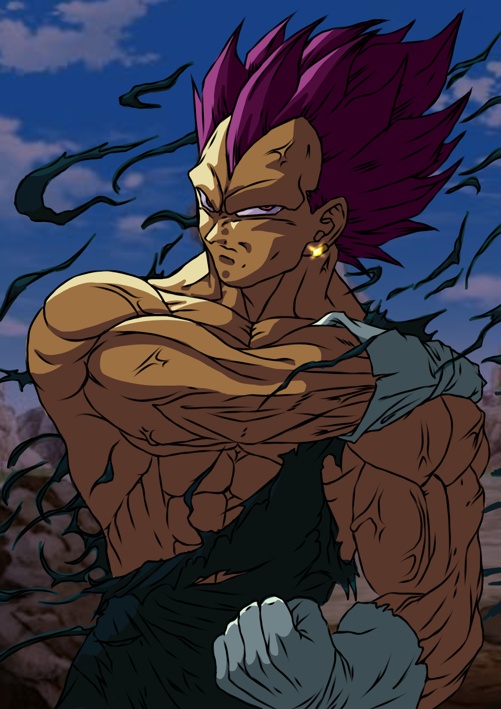 Vegeta Ego Superior PNG by joao50brs on DeviantArt