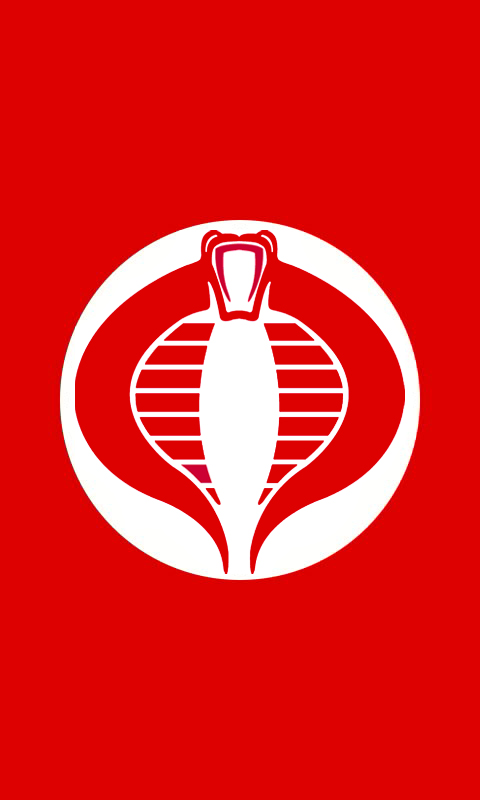 Flag of Cobra Vertical Design