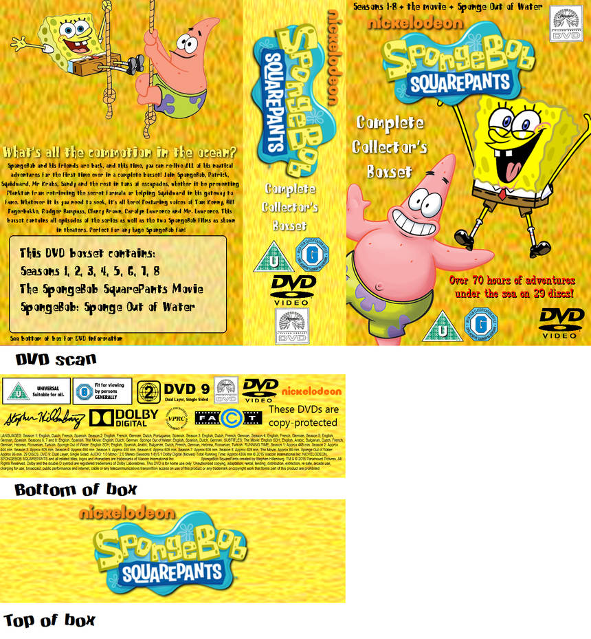 Spongebob Squarepants Complete Boxset Custom Dvd By Jakelsm On Deviantart Spongebob Squarepants Complete Boxset Custom Dvd By Jakelsm On Deviantart