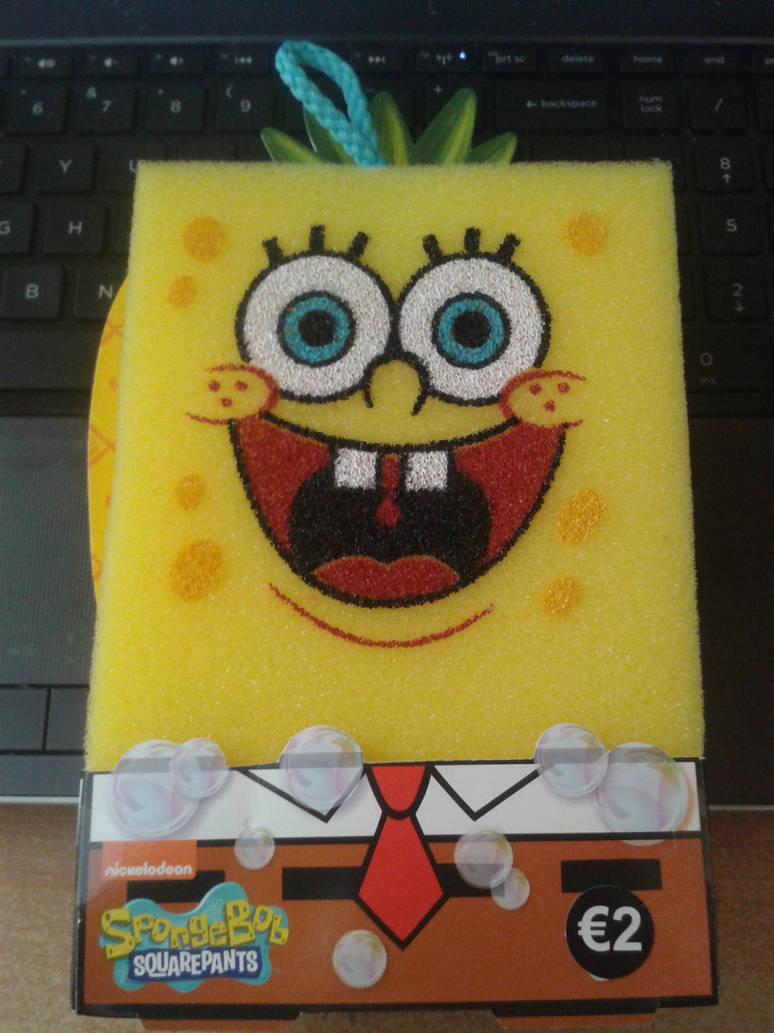 SpongeBob Bath Sponge by jakelsm on DeviantArt