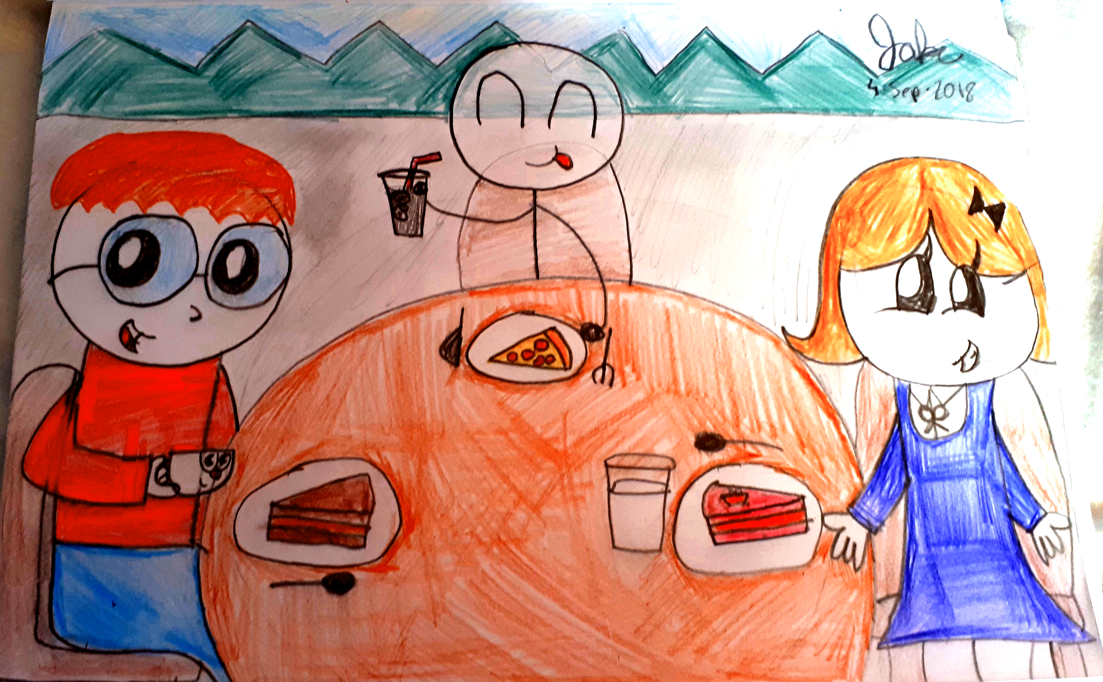 Dinner for Three by jakelsm