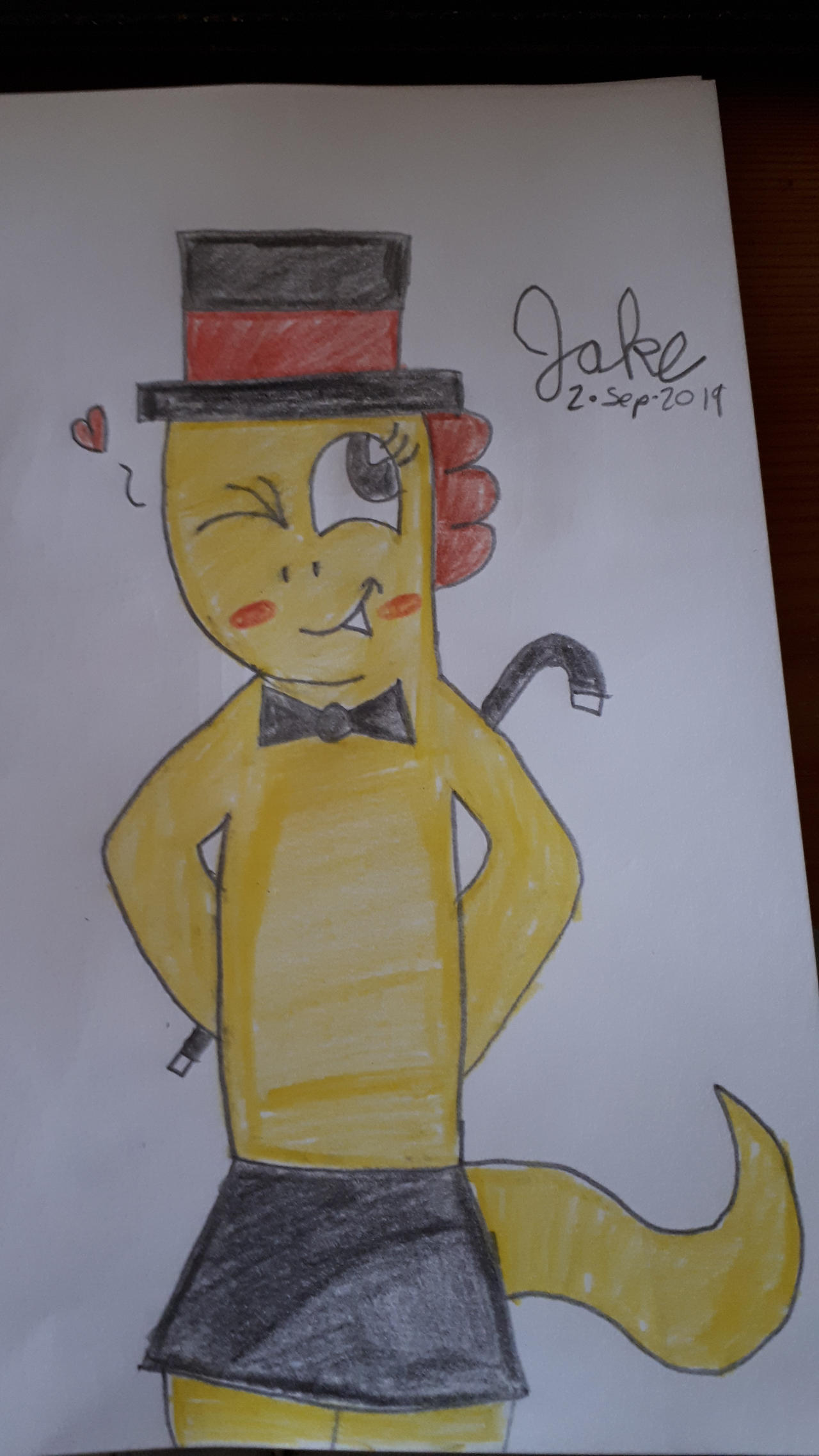 Tappy acting cute here by jakelsm on DeviantArt