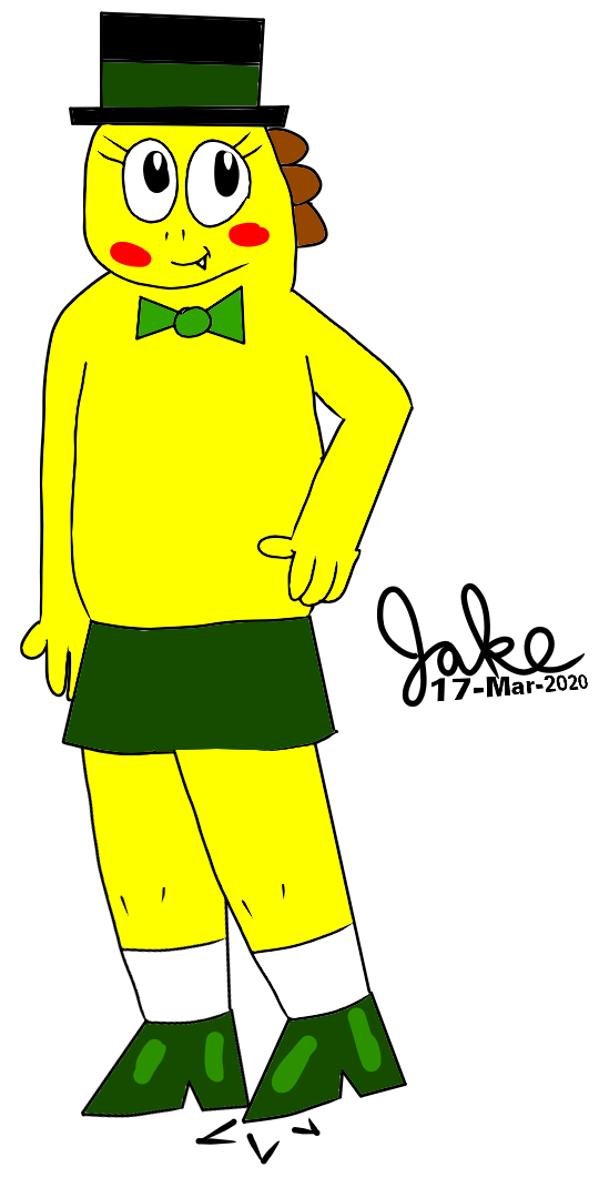 Tappy in Green! by jakelsm on DeviantArt