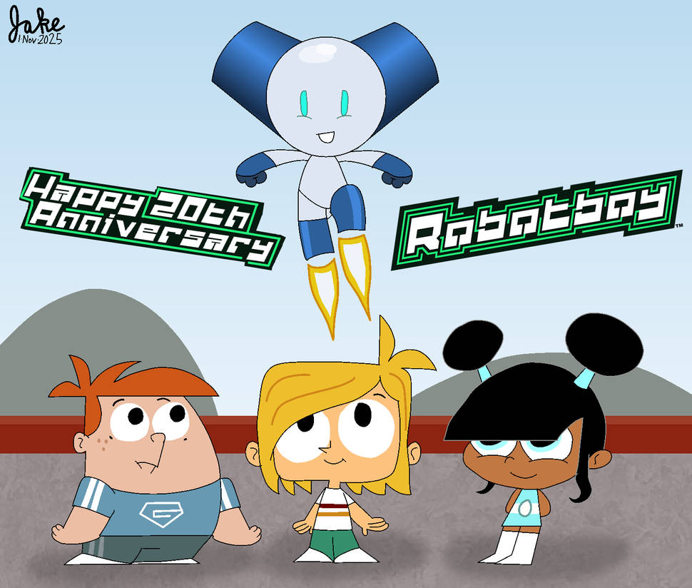 Ronotboy Robotboy's 20th Anniversary by jakelsm on DeviantArt
