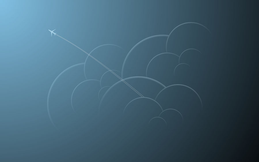 Up in the sky