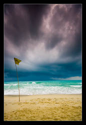 Chaweng beach storm