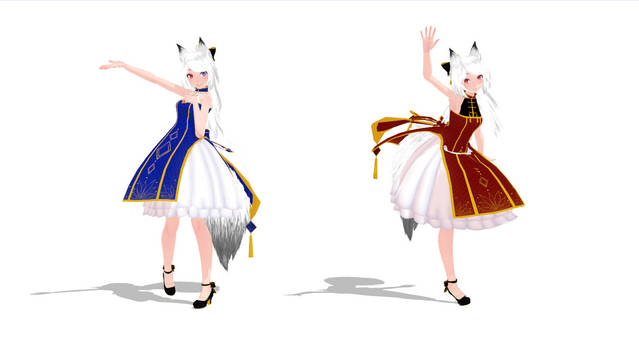 [MMD + DL]TDA Kianna and Kerline Cute China