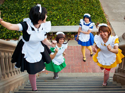 iDOLM@STER - maid race