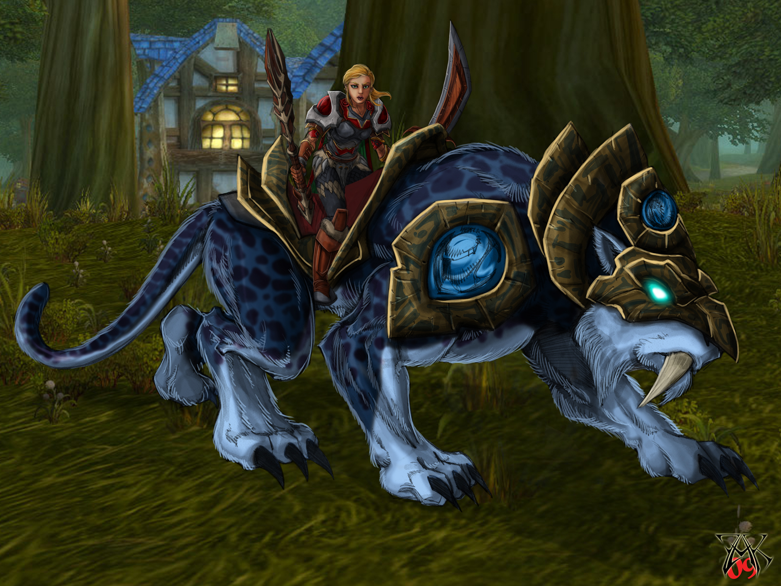 Warcraft Tiger Rider by LazarusReturns on DeviantArt