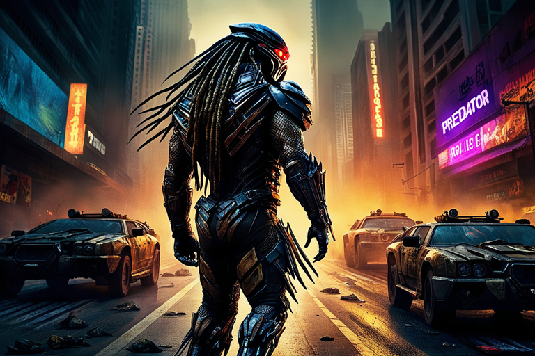 Predator Returns The Predator returns to Los Angeles by FemaleFreedom on DeviantArt
