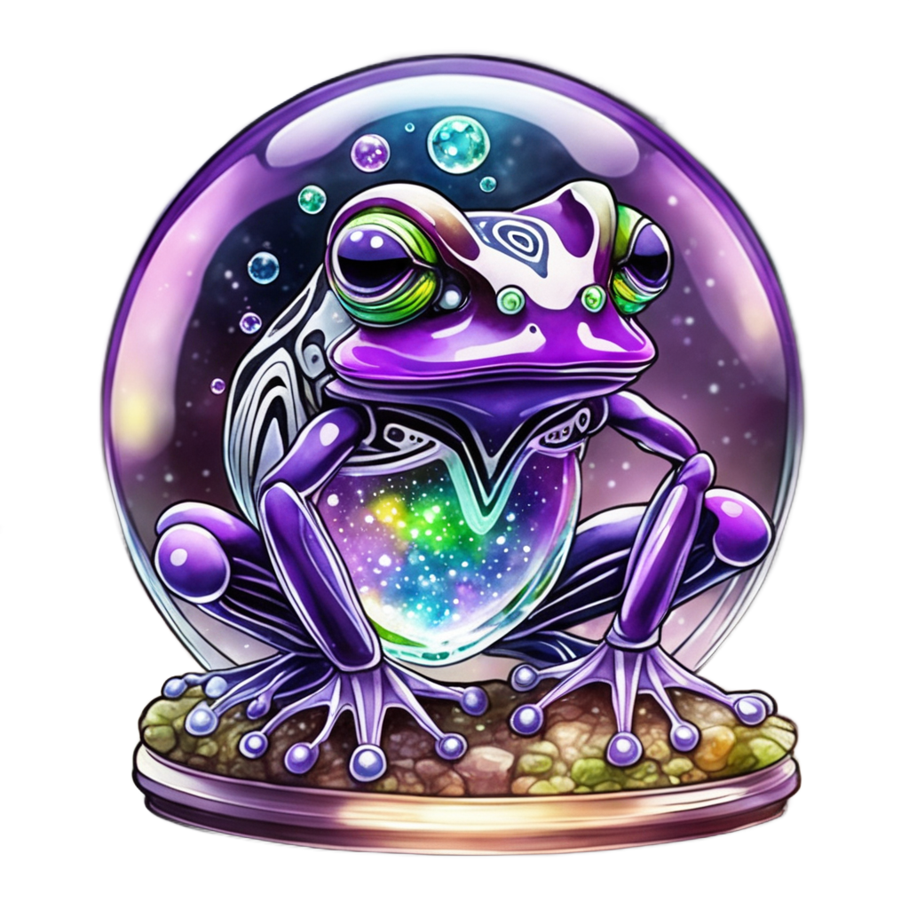 Cosmic Frog Emblems psychedelic cosmic frog by FemaleFreedom on DeviantArt