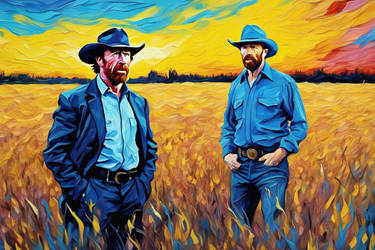 Chuck Norris meets Vincent Van Gogh