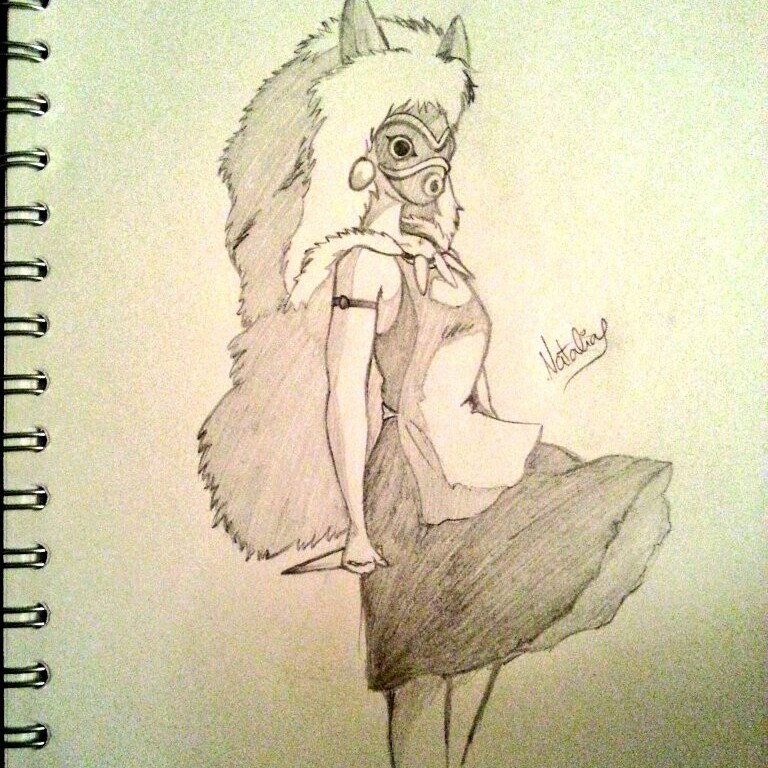 Mononoke Hime Draw