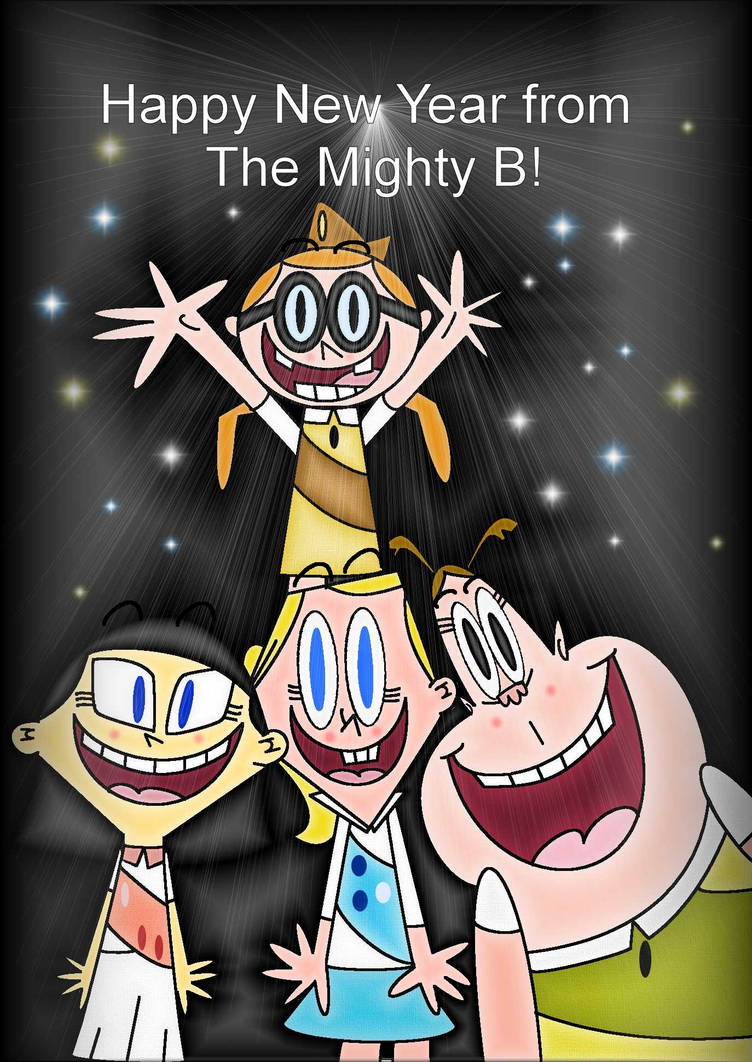 The Mighty B Happy New Year By Lan Hikari On Deviantart The Mighty B Happy New Year By Lan Hikari On Deviantart