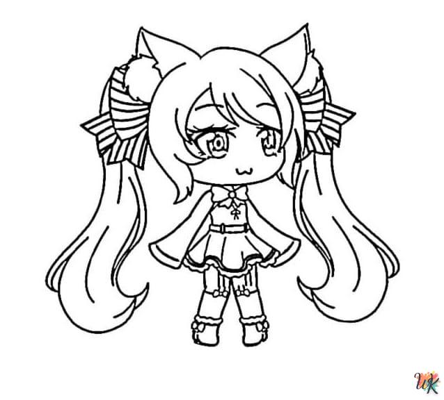 Gacha life kleurplaat by kleurplaten-wk on DeviantArt