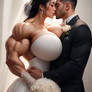 You May Now Kiss Your Busty Muscular Bride 6