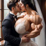 You May Now Kiss Your Busty Muscular Bride 16