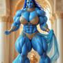 Busty Muscular Genie 1