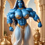 Busty Muscular Genie 3